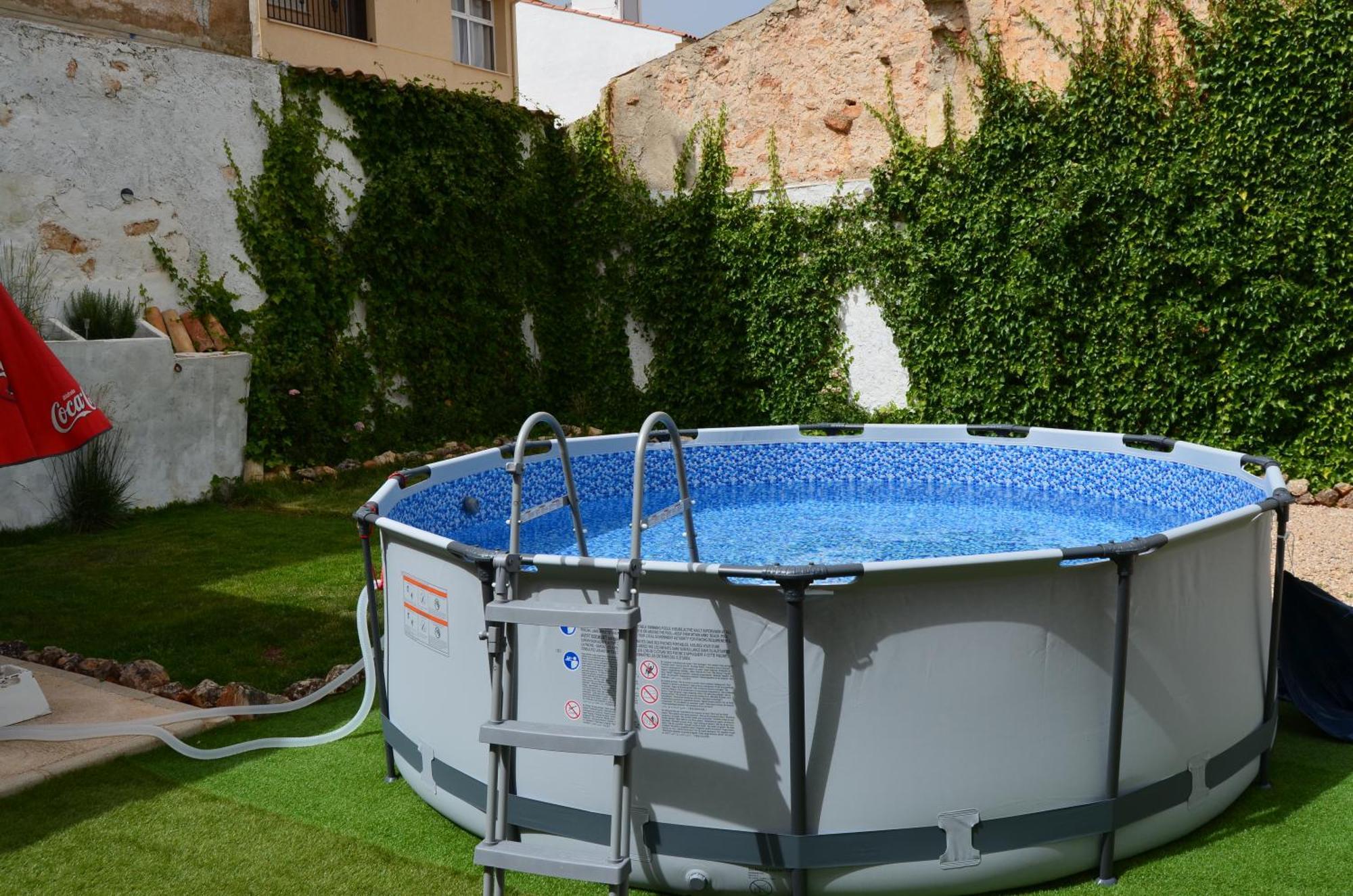 La Antigua, Casa Centrica, Amplio Patio, Piscina Y Barbacoa Villa Campillo de Altobuey Exterior photo