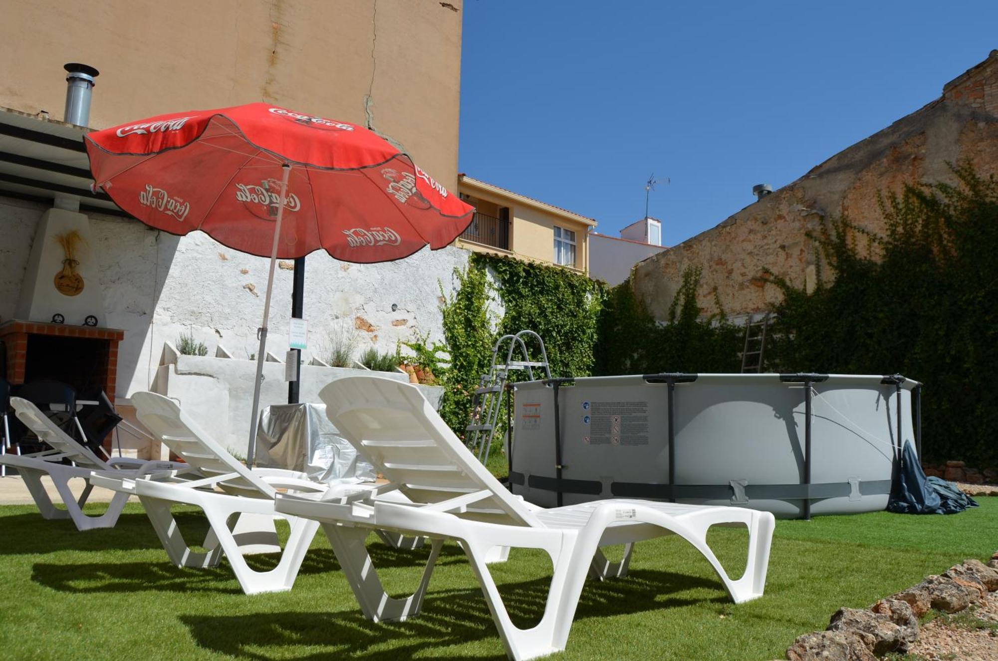 La Antigua, Casa Centrica, Amplio Patio, Piscina Y Barbacoa Villa Campillo de Altobuey Exterior photo